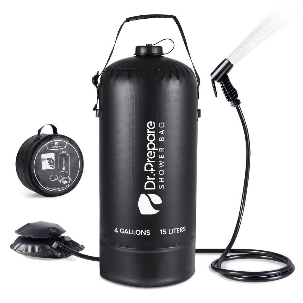DR.PREPARE 4G Portable Foot Pump Shower
